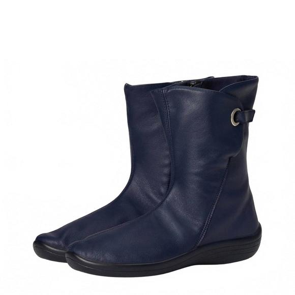 NEW ARCOPEDICO women's zion ankle boots in navy - Picture 1 of 7